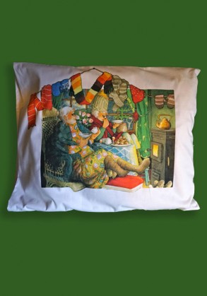 Pillow case, print number 40
