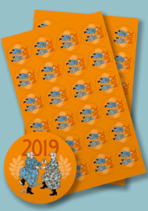 SOLD OUT! Stickers, year 2019