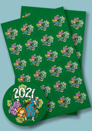 SOLD OUT! Stickers, year 2021