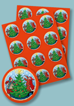 Christmas stickers