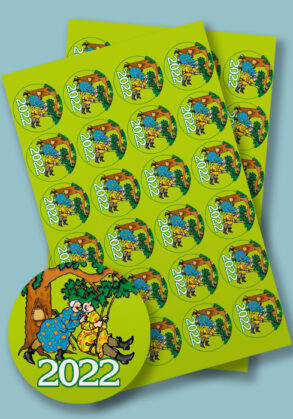 Stickers, year 2022