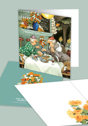 Greeting card number 32* with envelope